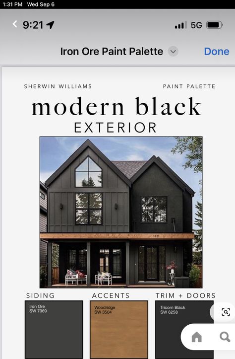 Outdoor, Design, Inspiration, Diy, Black House With Cedar Accents, Black And Grey House Exterior, Dark Trim Exterior House, Dark Exterior Paint Colors For House, Dark Exterior House Colors Modern