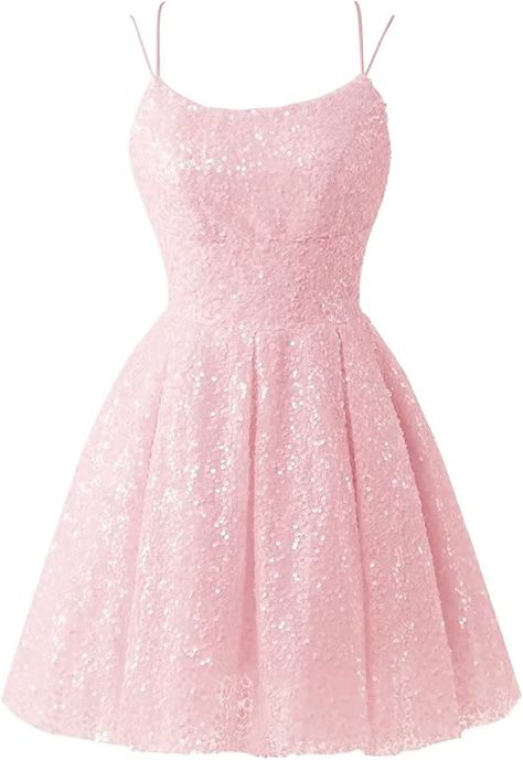 Homecoming Dresses, Pink, Prom Dresses, Barbie, Homecoming Dresses Sparkly, Pink Prom Dresses Short, Pink Homecoming Dress, Sequin Party Dress, Prom Dresses Short