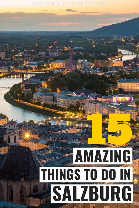 The 15 best things to do in Salzburg, Austria. A detailed Salzburg travel guide with all the top tourist attractions and must-see.s Go on a Sound of Music tour and follow in the footsteps of Mozart | Salzburg photography inspiration | best places to visit in Salzburg | Salzburg bucket list  #travel #austria #traveltips #travelguide #europe Salzburg, Cordoba, Salzburg Travel Guide, Salzburg Travel, Salzburg Austria, Europe Travel Tips, Europe Travel Guide, Places To Visit, Europe Travel