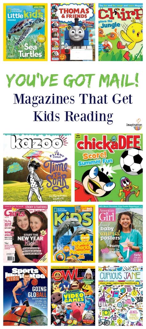 The Best Magazines for Kids (That Get Them Reading) Reading, Kids Reading, Games For Kids, Gifted Kids, Childrens Books, Elementary Reading, Magazines For Kids, Teaching Kids, Parenting Tweens