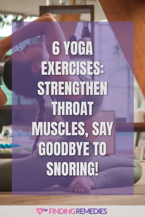 6 Yoga Exercises: Strengthen Throat Muscles, Say Goodbye to Snoring! Inspiration, Yoga Exercises, Fitness, Muscles, Yoga Fitness, Yoga, Yoga Breathing Techniques, Breathing Exercises, How To Stop Snoring