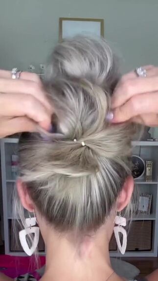 Up Dos, Ideas, Ombre, Diy Hair Updos, Volume Updo, Easy Updos For Medium Hair, Easy Hairstyles Quick, Easy Updos For Long Hair, Hair Updos Tutorials