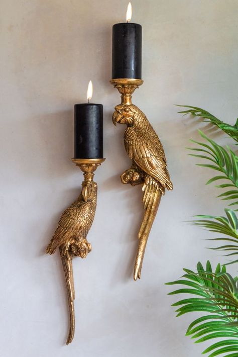 Home Décor, Wall Candle Holders, Wall Candles, Wall Lights, Candle Holder Decor, Decor Inspiration, Quirky Homeware, Home Accessories, Home Decor