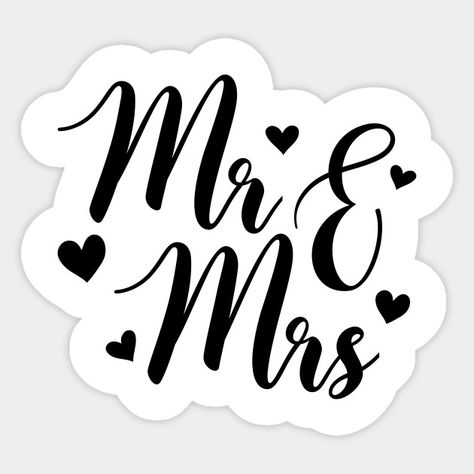 Hand Lettering, Mr And Mrs Wedding, Wedding Cake Topper Printable, Wedding Stickers, Wedding Topper, Mr Mrs, Wedding Cards, Handlettering, Birthday Cards