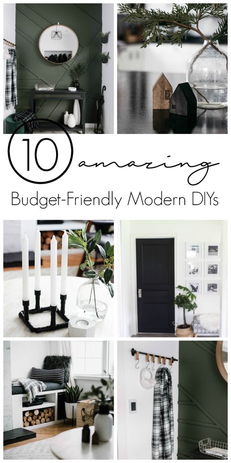 Amazing budget-friendly DIY projects for the modern home. These easy modern home decor ideas can transform the look of your home. They are cheap projects that don't look cheap! Home Décor, Home Improvement, Ikea, Interior, Diy Home Decor On A Budget, Diy On A Budget Home Decor, Affordable Home Decor, Easy Home Renovation Diy, Diy Home Improvement