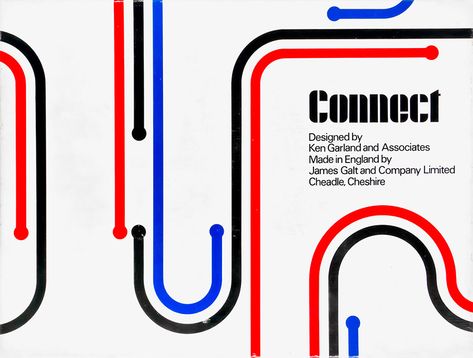 Box art for Connect card game, designed by Ken Garland and Associates, United Kingdom, 1969, by Galt Toys. Motion Design, Web Design, Design, Studio, Box Art, Box, Connected Design, Game Design, Design Graphique