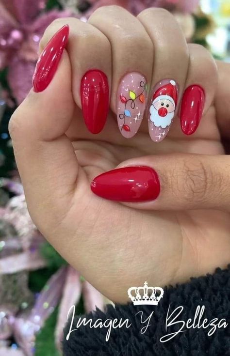 50+ Best Holiday Nails You Need To Try Out | Winter Nail 2023 Trends Christmas Gel Nails, Uñas Decoradas, Uñas Acrilicas, Cute Nails, Christmas Nail Designs, Cute Acrylic Nails, Trendy Nails, Chistmas Nails, Nailart