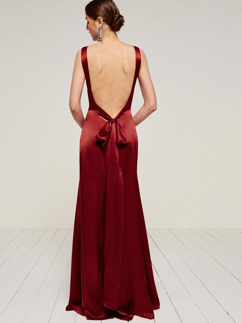 WEDDINGS - Reformation Haute Couture, Formal Dresses, Open Back Prom Dresses, Formal Gowns, Backless Dress Formal, Guest Dresses, Silk Prom Dress, Backless Gown, Backless Prom Dresses