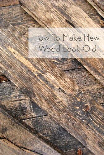 how to distress wood making new wood look old Home Décor, Woodworking, Woodworking Plans, Wood Projects, Woodworking Projects, How To Distress Wood, Aging Wood, Staining Wood, Weathered Wood