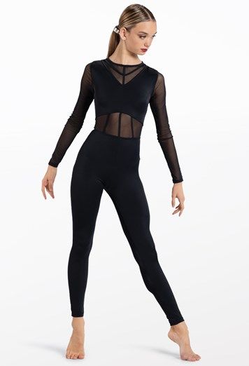 Contemporary Dance Outfits, Black Dance Costumes, Unitard Costumes, Solo Dance Costumes, Modern Dance Costume, Pretty Dance Costumes, Dance Unitard, Dance Costumes Dresses, Contemporary Dance Costumes
