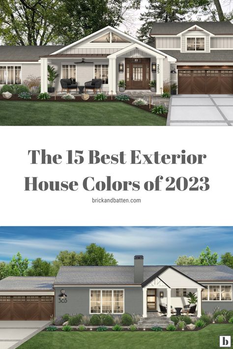 Interior, Inspiration, Home Décor, Design, Gardening, Exterior, Best Exterior House Colors 2020, Exterior Colors For House, Grey Exterior House Colors