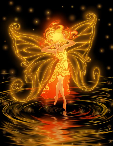 The Fire Fairy by Starwarrior4ever Kawaii, Costumes, Doodles, Wells, Doddles, Tekenen, In The End, Worth It, Faeries