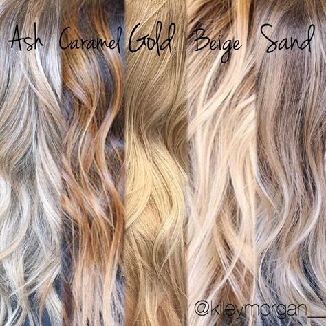 Different tones of blonde. Tips for clients when your a hair stylist. Dyed Hair, Balayage, New Hair Colors, Blonde Color, Brown Blonde Hair, Heavy Blonde Highlights, Blonde Hair Color, Blonde Lowlights, Blonde Tips