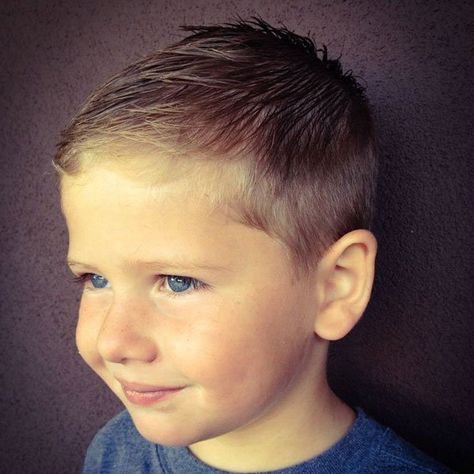 35 Cute Little Boy Haircuts + Adorable Toddler Hairstyles (2022 Guide) Toddler Boy Haircuts, Boy Haircuts Short, Crew Cuts Boys