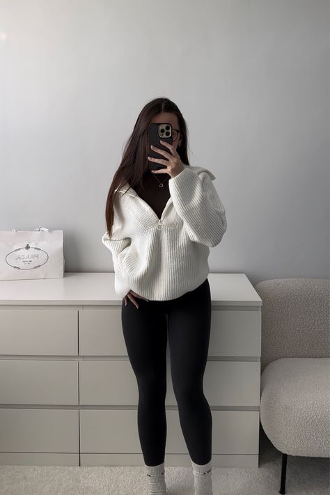 Leggings, Comfy Legging Outfits, Leggings Style, Leggings Outfit Winter, Cute Fits With Leggings, Casual Leggings Outfit, Outfits With Leggings, Leggings Fashion, Leggings Outfit Fall