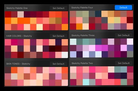 25+ Best Procreate Color Palettes (Free & Premium) - 2022 Nice, Color Palette Challenge, Color Palette Design, Colour Palette, Color Palette, Colour Pallete, Color Palate, Colour Palettes, Colour Pallette