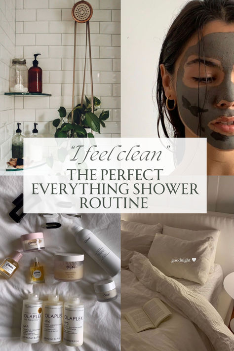 Discover a self-care with our ultimate Everything Shower Routine! 🚿✨ Explore holistic body care, skincare, and haircare steps that leave you feeling refreshed and radiant. From hair masks and shaving tips to skincare secrets and relaxation. Having a self care routine is important so definitely check out your perfect self-care routine here. #SelfCareRoutine #ShowerTips #HealthySkin #HairCare #PinterestInspiration Glow, Ideas, Bath Essentials, Bath And Body Care, Shower Routine, Body Care Routine, Shower Tips, Beauty Maintenance Routine, Beauty Routine Tips
