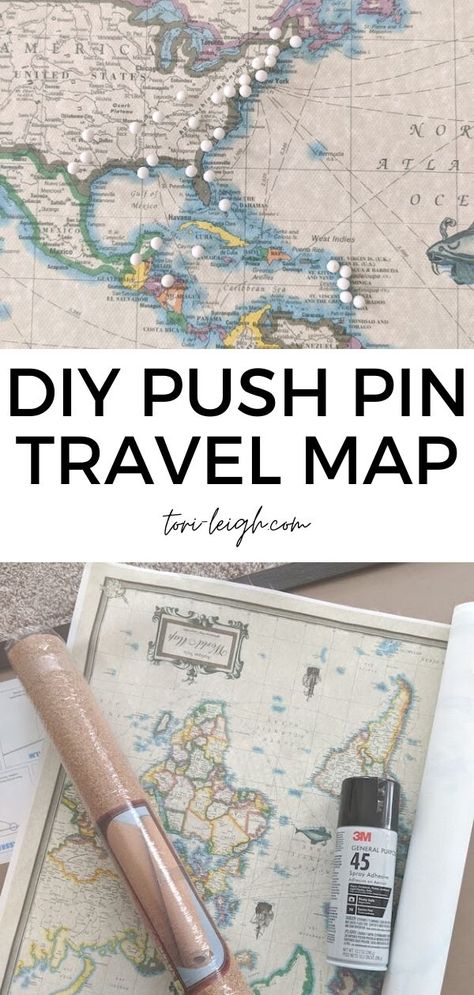 Design, Trips, Diy, Camping, Crafts, Travel Map Diy Pin Boards, Diy Pin Board, Travel Map Diy, Push Pin Map Diy