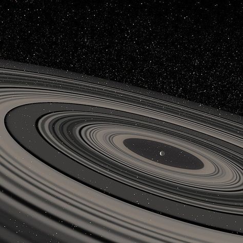Newly Discovered Planet Has Massive Rings Blanco Y Negro, Wallpaper, Mor, Black Aesthetic, Background, Aesthetic, Sanat, Dark Aesthetic, Aesthetic Pictures