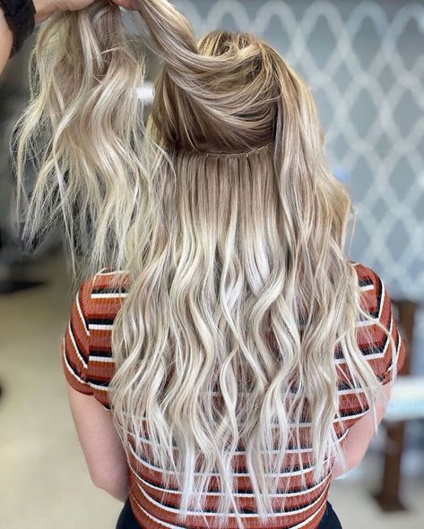 101 Guide to All Types of Hair Extensions Extensions, Balayage, Types Of Hair Extensions, Extensions For Thin Hair, Synthetic Hair Extensions, Hair Extensions Before And After, Hair Extensions Best, Permanent Hair Extensions, Sew In Hair Extensions