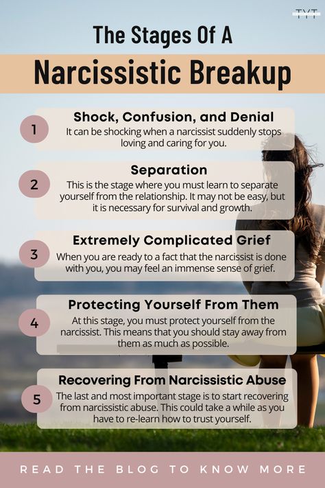 Understanding the signs above lets you know if a narcissist is finished with the relationship. Eventually, you will have to decide and move on as well. By learning these stages below, you can navigate the beak-up more efficiently and find yourself on the path to self-care. Read the blog to learn more. Inspiration, Outfits, Relationship With A Narcissist, Narcissistic Behavior, Narcissism Relationships, Narcissistic Abuse, Toxic Relationships, Narcissistic People, Relationship Advice