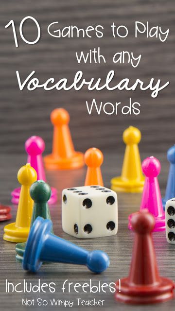Pre K, Vocabulary Games, Vocabulary Activities, Teaching Vocabulary, Vocabulary Development, How To Teach Vocabulary, English Vocabulary Words Learning, Vocabulary Instruction, 3rd Grade Reading
