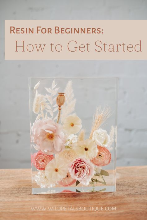 How to start using resin as a beginner. Working with resin for flower preservation and other crafts. Flower preservation, floral preservation, how to preserve wedding flowers, how to preserve flowers in resin, floral preservation resin, resin art, how to pour resin, tools for working with resin, epoxy resin tips and tricks, resin techniques. Wedding Flowers, Ale, Hochzeit, Mariage, Flores, Bloemen, Deko, Flower Bouquet Wedding, Dekoration