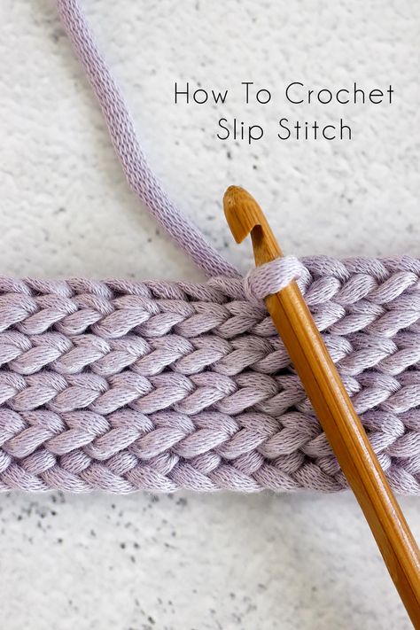 how to crochet slip stitch Crochet Stitches, Diy, Slippers, Ideas, Amigurumi Patterns, Crochet, Slip Stitch Crochet, Crochet Stitches For Beginners, Basic Crochet Stitches