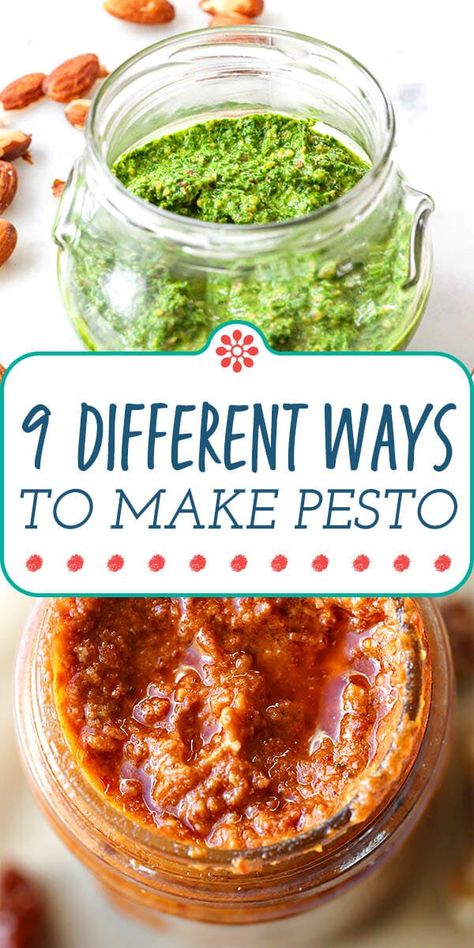 Dips, Pasta, Pesto, Canning Pesto, Tomato Pesto, Homemade Pesto, How To Make Pesto, Basil Pesto, Basil Pesto Sauce