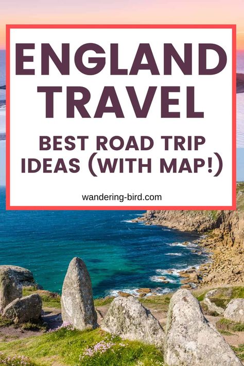 Planning England travel and road trips? Looking for itinerary ideas and the best places to visit? Here are 12 BREATHTAKING places to see in England, including Cornwall, Devon, south coast, Salisbury and the Lake District. These England travel tips are all you need to plan your perfect UK road trip itinerary. #Englandtravel #englandtips #englanditinerary #englandplacestovisit #uktravel Lake District, Wales, Edinburgh, England, Scotland Travel, England Travel, Europe Trip Itinerary, Europe Travel, Travel England