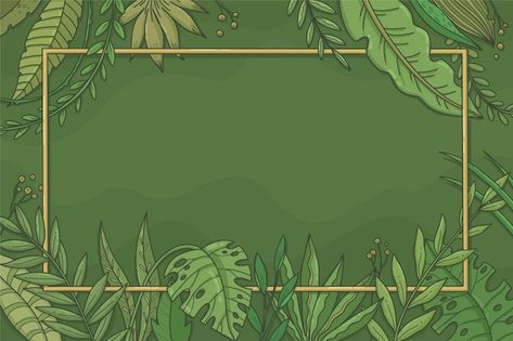 Origami, Nature, Tropical Background, Background Design, Background Clipart, Leaf Background, Plant Background, Green Leaf Background, Background