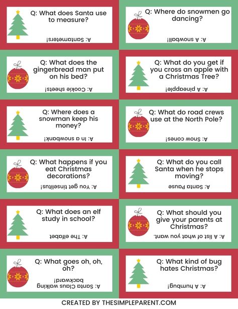 Celebrate the holidays with Christmas jokes for kids that will have the whole family laughing! Our favorite jokes and riddles are funny, silly, and clean! Humor is one of the best ways to have a Merry Christmas! FREE printable!