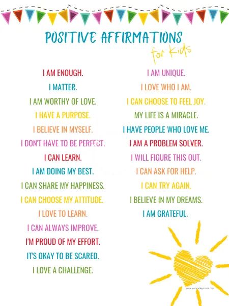Ideas, Pre K, Affirmation Quotes, Affirmations For Kids, Positive Affirmations For Kids, List Of Affirmations, Positive Self Talk, Daily Affirmations, Positive Affirmations