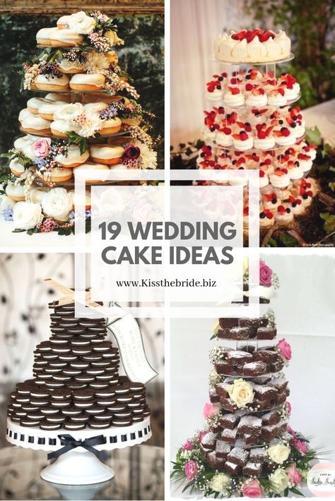 Alternative Wedding Cakes, Dessert, Wedding Cupcakes, Diy Wedding Cake, Wedding Cake Options, Wedding Cake Alternatives, Cheap Wedding Cakes, Mini Wedding Cakes, Wedding Cake Prices