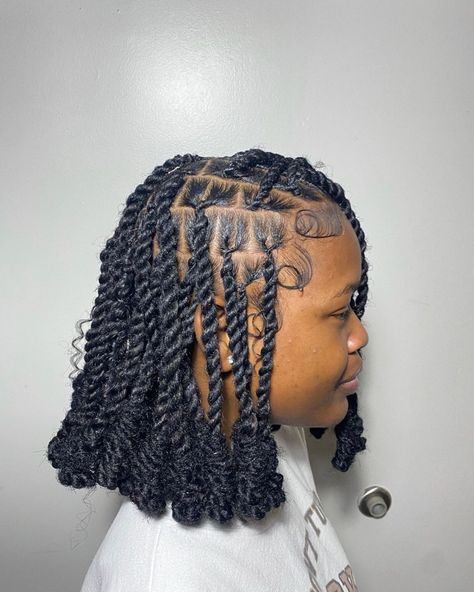 Locs invisible cute locs hairstyles Short Hair Styles, Hairstyle, Haar, Peinados, Afro, Capelli, Girls Hairstyles Braids, Cute Braided Hairstyles, African Braids Hairstyles