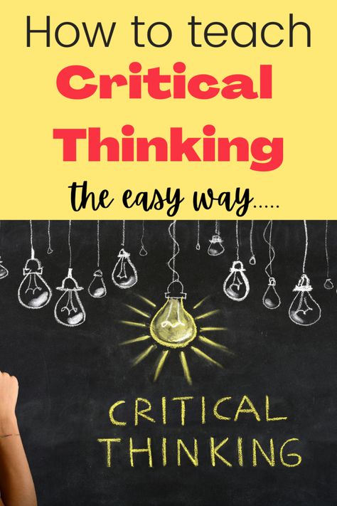 Critical Thinking Questions, Critical Thinking Lessons, Teaching Critical Thinking, Critical Thinking Activities, Critical Thinking Skills, Critical Thinking Skills Activities, Critical Thinking Activities Elementary, Effective Teaching Strategies, Effective Teaching