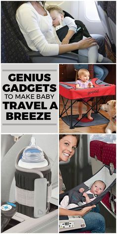 10 Gadgets To Make Traveling With Babies A Breeze Baby Strollers, Baby Hacks, Baby Needs, Baby Items, After Baby, Traveling With Baby, Baby Sounds, Baby Arrival, New Baby Products