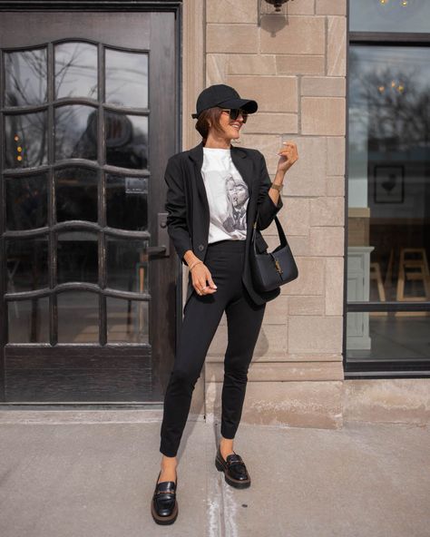 Five Ways to Wear Chunky Loafers - Karina Style Diaries Outfits, Haute Couture, Couture, Loafers For Women Outfit, Black Loafers Outfit, Chunky Loafers Outfit, Loafers Outfits, Loafers Outfit, Loafers Outfit Work