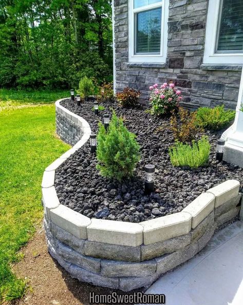 40 Best Landscaping Ideas Around Your House | Decor Home Ideas Garden Landscaping, Gardening, Front Garden Landscaping, Shaded Garden, Back Garden Landscaping, Outdoor, Backyard Landscaping, Landscaping With Rocks, Yard Landscaping