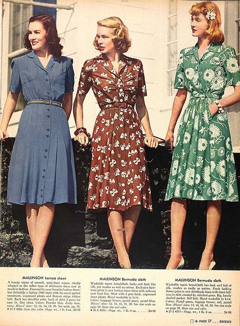 Vintage, Singer, Collage, How To Wear, We Wear, 1940s, Pins, Flickr