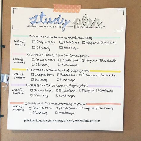 Andra's Study Space — studyallure: My study plan for an upcoming...
