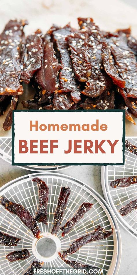 Fresh, Homemade Teriyaki Beef Jerky, Teriyaki Beef Jerky, Homemade Beef Jerky, Beef Jerky, Beef Jerky Recipes, Homemade Beef Jerky Recipe, Beef Jerkey, Best Beef Jerky
