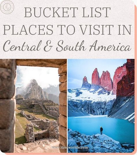 Bucket List Places to visit in Central & South America | Central America Travel Peru, Wanderlust, Backpacking, Summer, Destinations, September Travel, Colombian Cities, America City, Adventurous Things To Do
