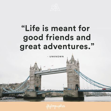 "Life is meant for food friends and great adventures" -unknown   Pin this to your inspiration board and never forget the true meanings of life💕  Click the link to discover more inspirational quotes!   #travel #adventure #love Friends, Inspiration, Adventure Travel, Adventure Quotes, Travel Quotes, Travel Quotes Adventure, Best Travel Quotes, Life Adventure Quotes, Life Is An Adventure