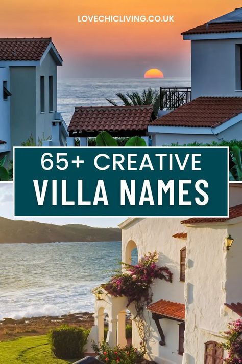 Are you looking for the perfect name for your vacation villa? From romantic and rustic to whimsical and modern, there are plenty of options to choose from! In this article, you'll explore 65+ villa names and gain valuable insights on the best practices for selecting the perfect name for your vacation home. So, if you’re ready to find the perfect match for your villa, keep on reading! Romantic Homes, Reading, Haus, Modern, Villa, Nama, Perfect Match, Italian Home, Spanish Exterior
