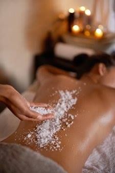 Enjoy our 75 minute Stress Fix Salt Glow for only $70.00. Book an appointment today.  #spa Glow, Spa Treatments, Massage Therapy, Best Body Scrub, Sugar Body Scrub, Spa Massage, Treatment, Spa Day, Ayurvedic Massage