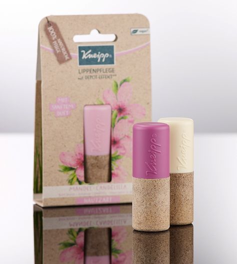 Kneipp’s new lip balm stick is sustainably packaged by Corpack Design, Lip Balm, Packaging, Lip Care, Lip Balm Packaging, Lip Balm Tubes, Diy Lips, Cosmetics, Diy Lip Balm