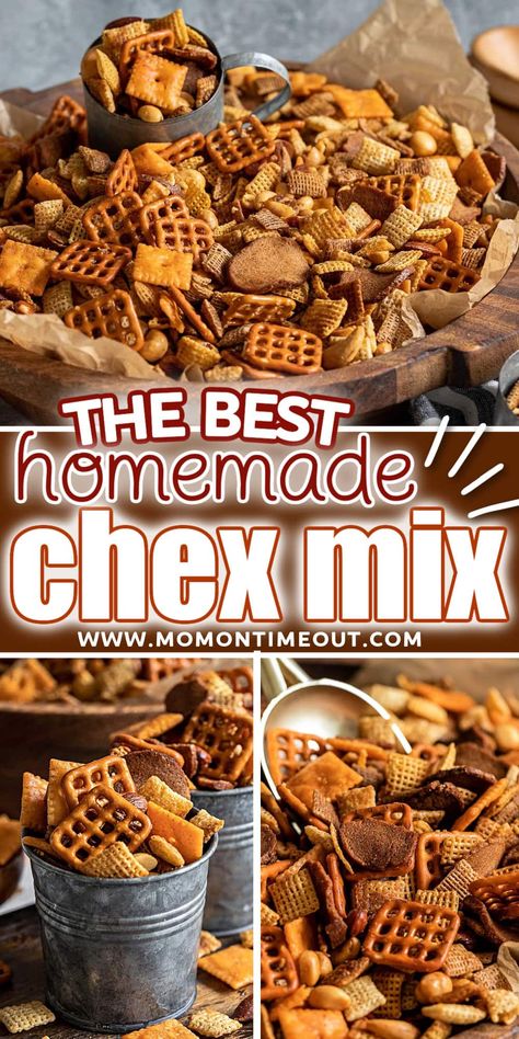 Snacks, Ideas, Dessert, Dips, Homemade Chex Mix Recipe, Homemade Chex Mix, Appetizer Snacks, Homemade Snacks, Snack Mix Recipes