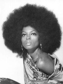 INDUMENTÁRIA | HISTÓRIA DA MODA | 1970 | Girl Bands, Big Hair, Gaya Rambut, Afro, Haar, Bob, Peinados, Beautiful Black Women, Afro Hairstyles