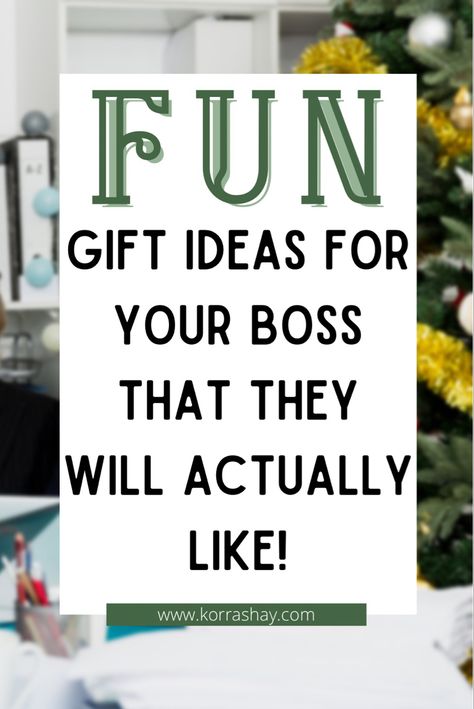 Fun gift ideas for your boss that they will like! Still need to get a holiday gift for your boss? Then check out this list of Christmas gift ideas for bosses! Retro, Ideas, Gifts For Your Boss, Funny Boss Gifts, Gifts For Boss Male, Gifts For Boss, Gift For Boss Leaving, Best Boss Gifts, Boss Gifts Basket